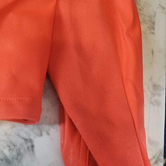 Orange Ashley Stewart Jacket Size 18 - Picture 8 of 14
